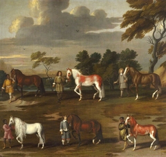 Six of the Duke of Newcastle’s Manège Horses by Anonymous