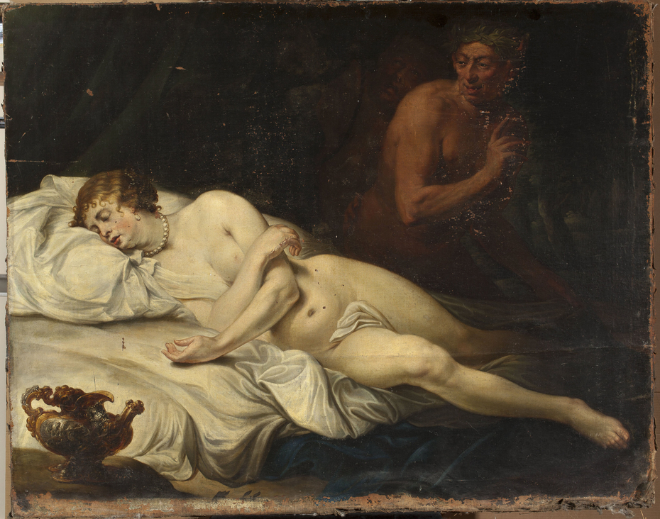 Sleeping Venus and Satyr.