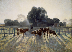 Spring Frost by Elioth Gruner