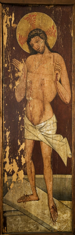 St Stanislaus, St Nicholas, Man of Sorrows. Left wing from the altar retable from the church of St Mark in Żywiec by Anonymous