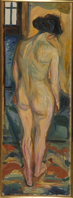 Standing Nude by Edvard Munch