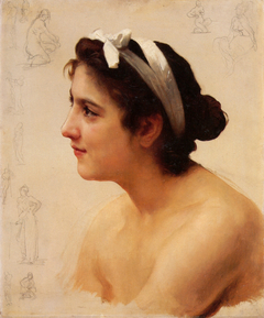 Study Of A Woman For Offering To Love (Unknown) by William-Adolphe Bouguereau