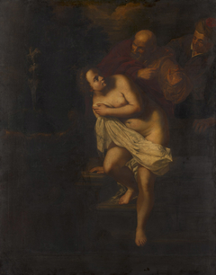 Susannah and the Elders by Attributed to French School