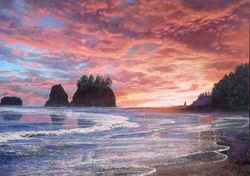 "T w i l i g h t ( Quileute Nation Sunset ) "
