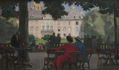Terrasse du Jardin de ville by Jules Flandrin