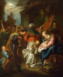 The Adoration of the Magi by François Lemoyne