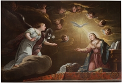 The Annunciation by Pedro de Calabria