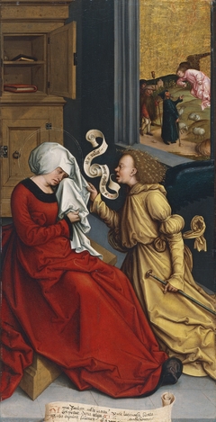 The Annunciation to Saint Anne by Bernhard Strigel