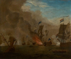 The Battle of Sole Bay, 1672 by Anonymous