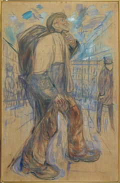 The Beggar by Edvard Munch