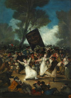 The Burial of the Sardine by Francisco de Goya
