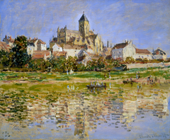 The Church at Vétheuil by Claude Monet
