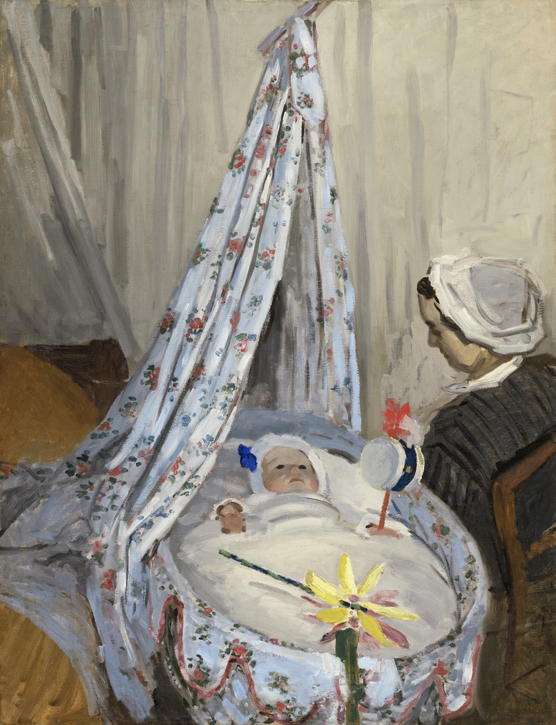 The Cradle - Camille with the Artist's Son Jean