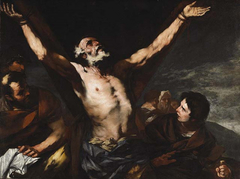 The Crucifixion of St. Andrew by Luca Giordano