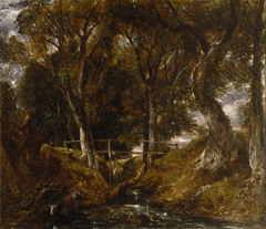 The Dell at Helmingham Park by John Constable