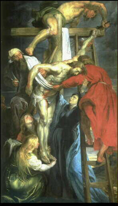 The descent of the cross, after 1612 by Peter Paul Rubens