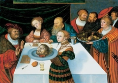 The Feast of Herod by Lucas Cranach the Elder