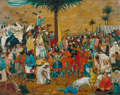 The Flight out of Egypt by Richard Dadd