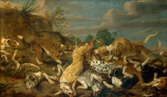 The Leopard Hunt by Paul de Vos