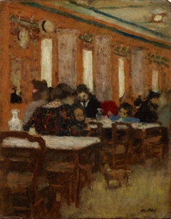 The Little Restaurant (Le petit restaurant) by Édouard Vuillard