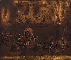 The Massacre of the Huguenots at Vassy, Champagne by Anonymous
