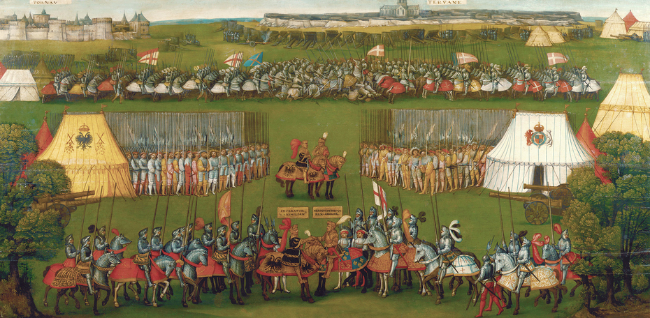 The Meeting of Henry VIII and the Emperor Maximilian I