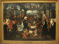The Nativity by Jacob Cornelisz van Oostsanen