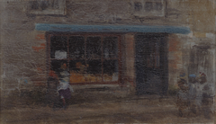 The Note in Orange and Blue (Sweet Shop) by James McNeill Whistler