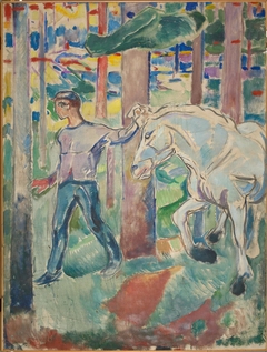 The Pathfinder by Edvard Munch