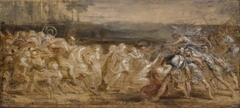 The Reconciliation of the Romans and Sabines by Peter Paul Rubens