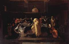 The Sacrament of Extreme Unction by Nicolas Poussin