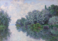 The Seine at Giverny by Claude Monet