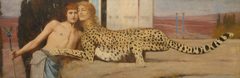 The Sphinx, or, The Caresses by Fernand Khnopff