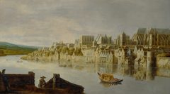 The Thames at Westminster Stair by Claude de Jongh