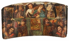The Theodore Watts-Dunton Cabinet: The Wedding of Saint George by Henry Treffry Dunn