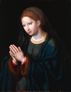 The Virgin in Prayer by Joos van Cleve