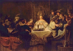 The Wedding of Samson by Rembrandt