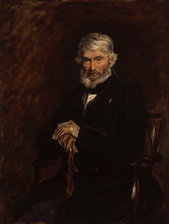 Thomas Carlyle by John Everett Millais