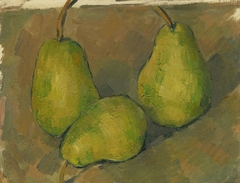 Three Pears by Paul Cézanne