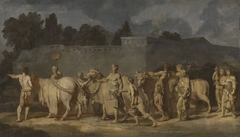 Triumphzug Alexanders des Großen: Zug der Opferstiere (Folge 10/12)