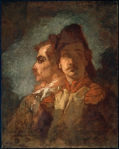 Two Soldiers by Thomas Couture
