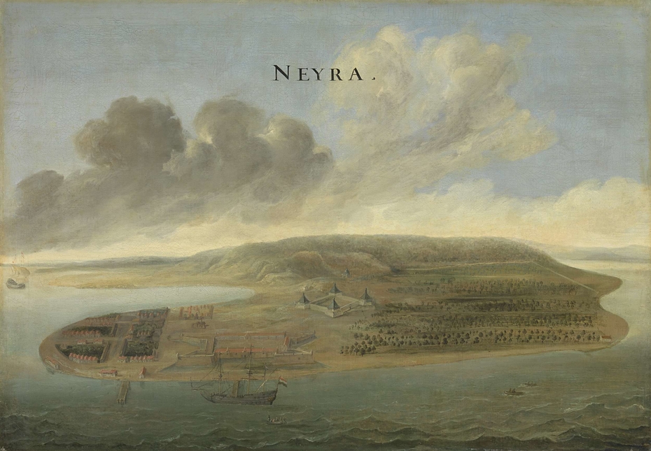 Two Views of Dutch East India Company Trading Posts: Lawec in Cambodia and Banda in the Southern Moluccas