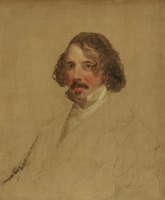 Unfinished Portrait of Henry J. Brent, 1811-1850 by Charles Loring Elliott