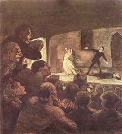 Melodrama by Honoré Daumier