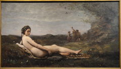 Repose by Jean-Baptiste-Camille Corot