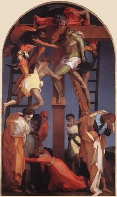 Descent from the Cross by Rosso Fiorentino