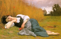 Rest at Harvest by William-Adolphe Bouguereau