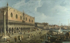 Venice: The Doge's Palace and the Riva degli Schiavoni by Canaletto