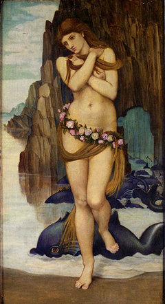 Venus Rising From The Sea by John Roddam Spencer Stanhope