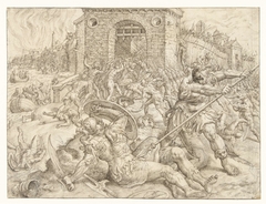 Verovering van Carthago door Scipio Africanus by Gerard van Groeningen
